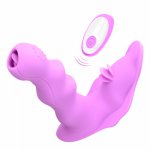 Wearable Butterfly Dildo Vibrator Wireless Sex Toys for Women G Spot Clit Stimulate Remote Control Vibrating Panties Adult Toys