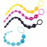 Orgasm Vagina Plug Play Pull Ring Ball Silicone Anal Beads Chain Adult Sex Toys for woman Soft material makes it feel so great