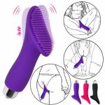 G-spot Massage Brush Vibrator Thorn Finger Vibrator AV Rod Vaginal Clitoris Stimulator Sex Toys For Women Powerful Sexy Toys