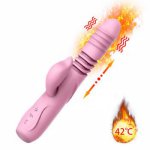 Telescopic Dildo G-spot Vibrator for Female Strong Vibration Penis Erotic Toys Vibrator Vaginal Clitoris Masturbator for Woman