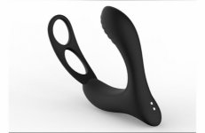 2020 sexy toys Silicone Male Prostate Massager Cock Ring Anal Vibrator Butt Plug for Men, Adult Erotic Anal Sex Toys 001