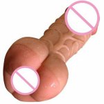 Realistic Penis Enlarger Sleeve Pussy Fake Ass Women Man Masturbator Real Dildo for Couples Gay Sex Toys Fmale Flesh light Toy