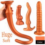 Super Big Long Anal Plug Vagina Scale Dildo Butt Plug Erotic SM Gay Anal Sex Toys For Women Anus Dilator Male Prostate Massgaer