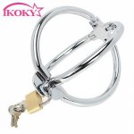 Ikoky, IKOKY Cross Wrist Handcuffs SM Bondage  Stainless Steel Lockable Restraint Fetish Flirt Shop Adult Games Sex Toys for Women