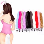 Fox, Three Size Anal Fox Tail Stainless Steel Anal Butt plug sex Toys for women Man Couple Gay Toy Cosplay Anal Tail