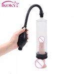 Ikoky, IKOKY Penis Pump Extender Enlarge Vacuum Pump Penis Enlargement Delayed ejaculation Sex Toys For Men