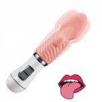 Tongue Vibrator Sex Toys For Woman Clit Vibrator Vagina Tight Oral Licking G spot Stimulate Vibrators Sex Shop Adults Vibrating