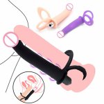 Anal Beads Butt Plug Vibrator Double Penetration Strapon Dildo G Spot Anal Vibrator Clitoris Stimulator Massager Sex Products