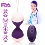 Safe Smart Kegel Ball for Vagina Clitoris Stimulator Tightening Exercise Machine Silicone Vaginal  Ball Sex Toy for Women