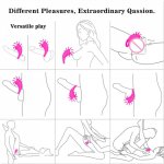 Oral Tongue Licking Vibrator Vagina Clitoris Stimulate Sex Toys for Couples Flirt Penis Vibrating Cock Vibration Ring