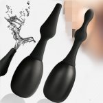 160ml Unisex Vagina and Anal Enema Cleaning Device Male Prostate Massage Anal Beads Adult Products Sex Shop