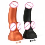 Big Dildo No Vibrator Anus Expansion Dildo Realistic Penis For Female Couples Gay Masturbation Clitoris Stimulator Adult Toys