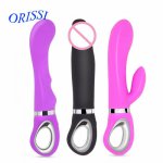 Orissi, ORISSI Silicone Multi-Speed Vibrating Dildo Vibrator Clitoris Stimulation G Spot Vibrators Female Masturbator Women Sex Toys