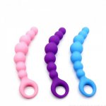 Anal beads Sex Toys for Men Women Fetish Anal Beads Silicone  Anal Balls Butt Plug anal Dilator Prostata Massage Male Sex Toys