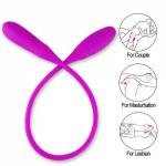 Double Head Clitoris Stimulator For Couple Powerful G Spot Vibrator Massage Vibrating Vagina Intimate Goods Sex Toys For Adult
