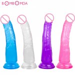 Silicone Big Dildo Realistic Jelly Penis with Strong Suction Cup Clitoris G Spot Stimulater Sex Toys for Woman Adult Sex Product
