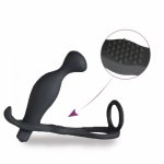 Hot Anal Plugs Soft Silicone Vibrator Vibration Sex Toys For Men G-spot Prostate Massager Masturbator Anal Sex Toys butt plug