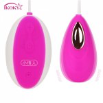Ikoky, IKOKY 10 Speed Exercise Vaginal G-spot Vibrator Remote Control Sex Toys for Women Kegel Ball Vibration Egg Clitoris Stimulate