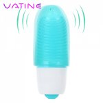 VATIN Massager Clitoris G-Spot Vaginal Stimulator Finger Vibrator Sex Toy for Woman Powerful Vibrating Waterproof