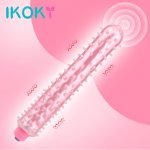 Ikoky, IKOKY Clitoris stimulator Sex Products Silicone Sex Toys for Women G-spot Vibrator Female Masturbator Vibrating Massager
