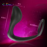 Orissi, ORISSI Men Climax Fantasy Silicone Male Prostate Massager Cock Ring Anal Sex Toys Butt Plug for Men, Adult Erotic Anal Sex Toys