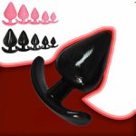 Big Anal Plug Black/Pink Butt Plug Prostate Massager Adult Female Masturbator Sex Toys For Woman Men Couples Gay Anal Expandable