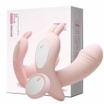 12 Speed Rabbit Vibrator For Girl Panties Clit Stimulation Dildo G spot Vaginal Massager For Women Couple Sex Toys