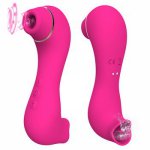 Sucking Vibrator Tongue Licking AV Wand Oral Licking Vagina for Sex Female Masturbator Sex Toys for a Couple Goods for Adults