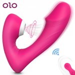 OLO G Spot Dildo Vibrator Vagina Sucking Vibrator Oral Sex Suction Clitoris Stimulator Female Masturbation Sex Toys for Women