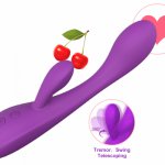 G spot Dildo Vibrator Sex Toys For Women Silicone Vagina Clitoris Stimulator 9 Speed Vibration Anal Butt Plug Erotic Product