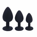 Silicone Butt Plug Anal Plug Unisex Sex Stopper Adult Sex Toys Men/Women Prostate Massager Anal Trainer for Couples/Gay