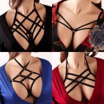 Bondage Sexy Breast Harness for Women Black Erotic Charming Temptation Restrainted Body Binding Sex Toy Adults Game babydoll