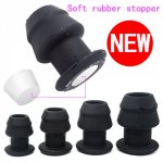 New Silicone Hollow Anal Plug Anal Expander Speculum Sex Tools Butt Plug With Soft Rubber Stopper Anal Sex Toys For Couple