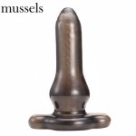 Mussels Male Hollow Anal Plug Silicone Anal Sex Toys Men/Gay Soft Butt Plug Masturbator Penis Sleeve Adult Anus Dilator Sex Shop