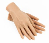 26Cm High quality real hand mannequin body props Masturbation doll sex nail child hand mannequin Halloween doll one piece D197