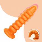 240MM Huge Anal Beads Plug With Suction Cup Soft Silicone Butt Plug Men Prostate Massage Vaginal Anus Expansion SM Games Toys