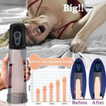Penis Enlargement Vacuum Train Pump Increase Length Penis Pump Delay Ejaculation Sex Toys for Men Automatic Male Masturbation 18