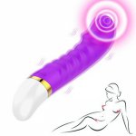 12 Speed Dildo Vibrator Female Masturbator G-spot Vagina Clit Massager Adult Products Sex Toys for Woman