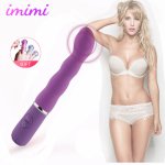Waterproof Powerful 10 Speed Dildo Vibrator Vaginal Massager Erotic Toys G-spot Clitoris Stimulator Sex Toy For Women Anal Plug