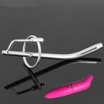 2 Pcs/Lot Vibrator And 115mm*8mm Urethral catheters for men penis plug stimulate masturbation man sex toys products toy