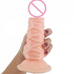 Realilstic Soft Dildos Adult Sex Toys Real Dildo Penis Sleeve Extender Sex Toys For Men  For Couple Women G Spot Masturbation
