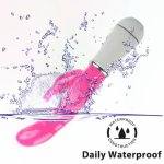 12 Speed Strong Rabbit Vibrator Clitoris Stimulator G-spot Waterproof Massager Sex Toys For Women Female Masturbator For Adult