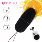 EXVOID Remote Strong Vibration Sex Toys for Women Sex Shop Egg Vibrator Vibrators for Woman Clitoris Stimulator G-Spot Massager