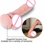 Realistic Dildos Stronger Suction Cup Bullet Vibrator Female Masturbator Vaginal Massager Sex Toys for Women Simulation Glans
