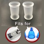 Sleeves for Penis Pump Extender Enlarger Stretcher Enhancer Sex Toys for Men Accessories Silicone Sleeve for Penile Vacuum Cup