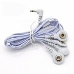 1 In 4 Cable For Electro Shock Host Match Various Adult Electric Shock Sets Medical Themed Toys Accessories,Wholesale Sex Toys