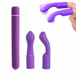 10 Mode Flirt Finger Sleeve Dancer Cap Bullet Vibrator G-Spot Vagina Massager Clitoris Stimulation Vibrators Sex Toy for Couples