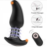 Rotating vibrator For Women Wireless remote control massager prostate beads anal plug Vaginal clit Sex Toy for Couple Adult Gay