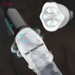 360° Rotating Vibrator Automatic Male Masturbator for Men Cup 3D Tongue Oral Blowjob Pussy Cups Penis Massager Sex toy for adult