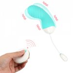 Remote Control Silicone Vibrator Wireless Vibrating Egg Vaginal Massager 10 Speed Clitoris Stimulation Sex Toy for Woman